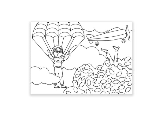 Inkleurkaarten 5x “Sport & Spel”